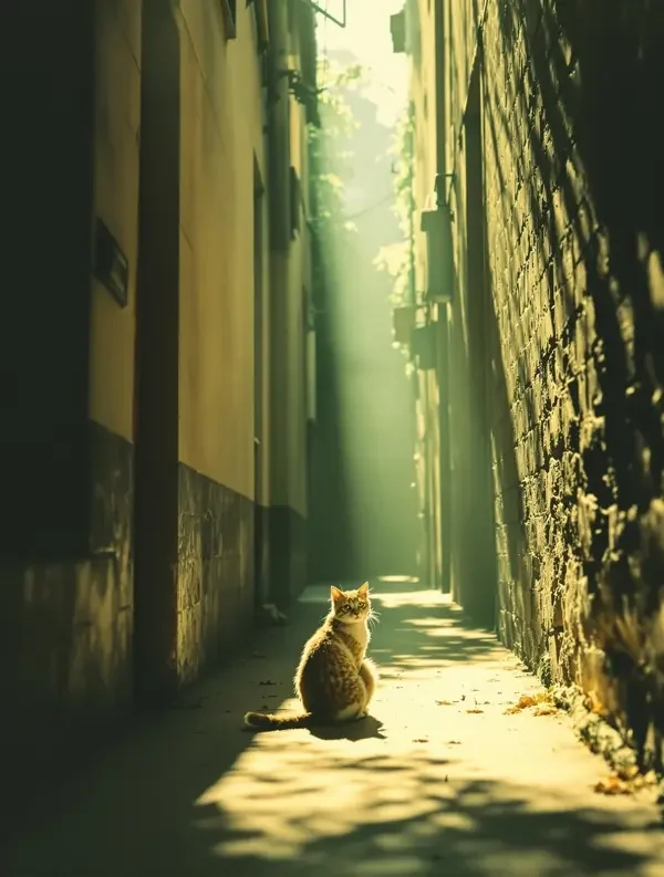 巷子里的猫 海报封面